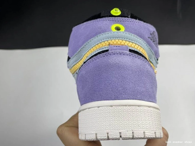 Reps LUCY High Pulse Purple Jordan 1 Switch CW6576-500 0817